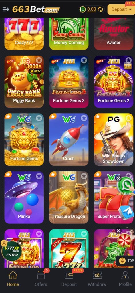 663BET Game Download